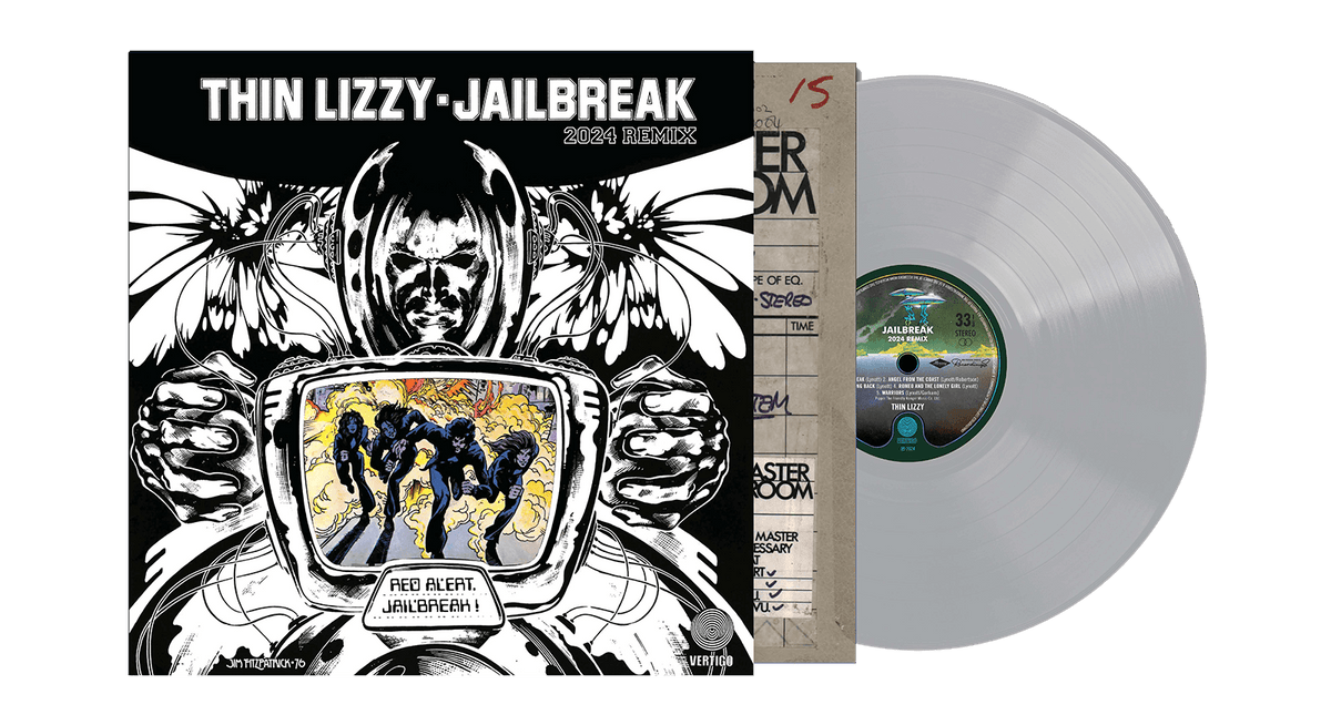 Vinyl - Thin Lizzy : Jailbreak (Grey Vinyl) - The Record Hub