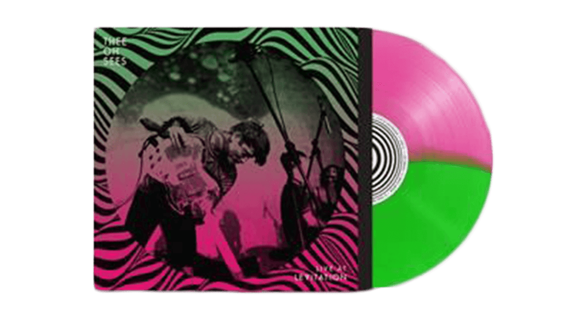 Vinyl - Thee Oh Sees : Live At LEVITATION (Neon Pink &amp; Green Half &amp; Half  Vinyl) - The Record Hub