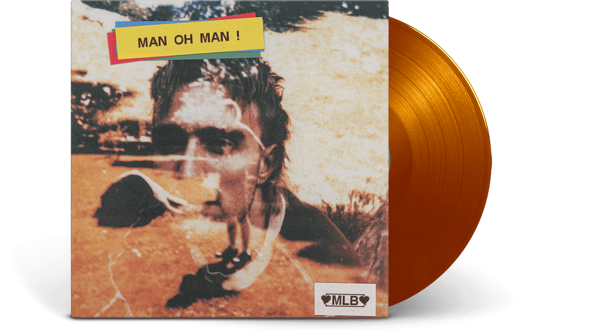 Vinyl - Martin Luke Brown : man oh man! (Orange Vinyl) - The Record Hub