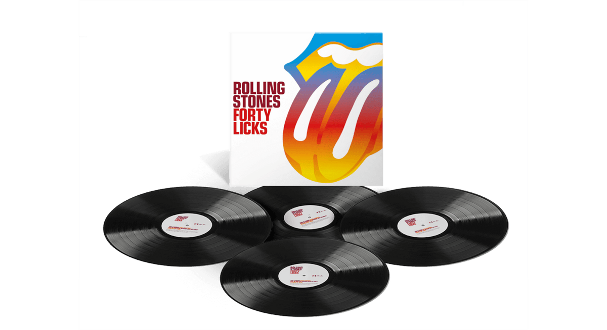 Vinyl - The Rolling Stones : 40 Licks (180g 4LP) - The Record Hub