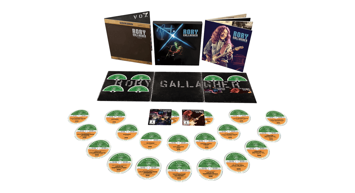 Vinyl - [Pre-Order [11/10] Rory Gallagher : The BBC Collection (18CD &amp; 2BluRay Set) - The Record Hub