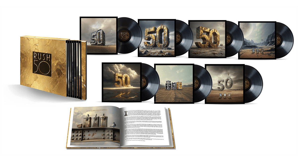 Vinyl - Rush : Rush 50 (7LP Boxset) - The Record Hub