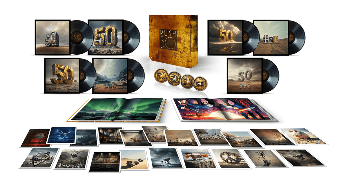 Vinyl - [Pre-Order [21/03] Rush : RUSH (Super Deluxe) (Exclusive to The Record Hub.com) - The Record Hub