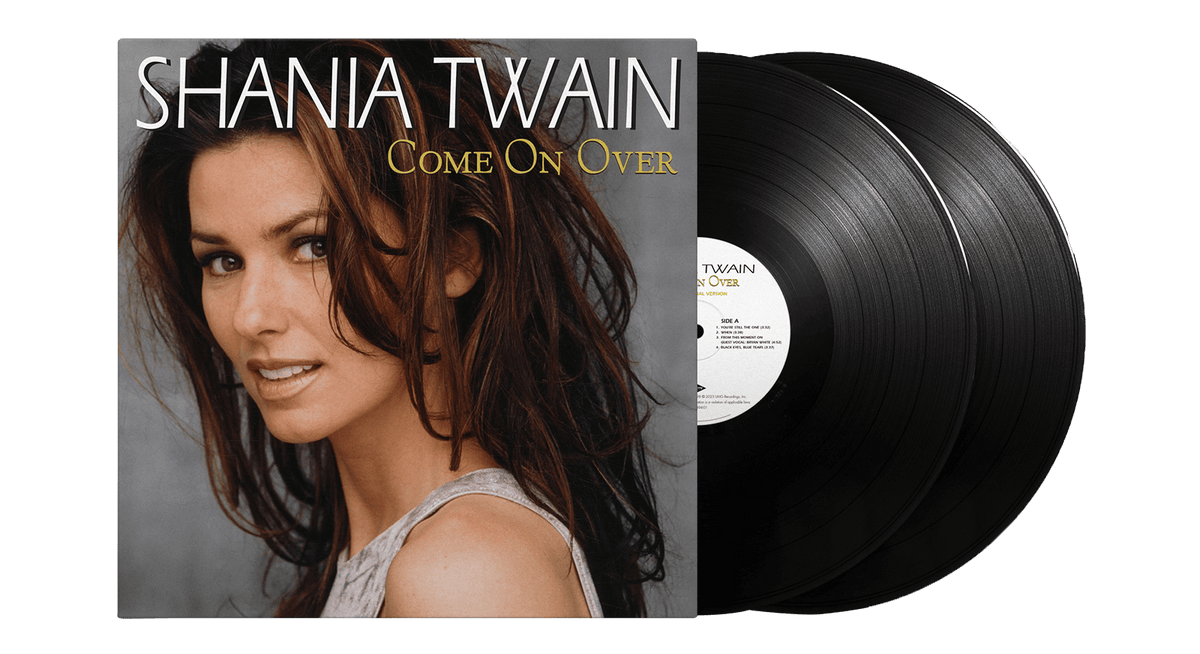 Vinyl - Shania Twain : Come On Over - Diamond Edition (180g Black Vinyl) - The Record Hub