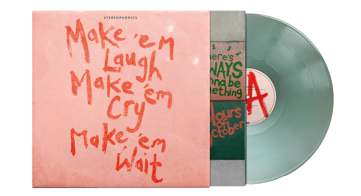 Vinyl - [Pre-Order [25/04] Stereophonics : Make ‘em Laugh, Make ‘em Cry, Make ‘em Wait (Coke Bottle Green Vinyl) - The Record Hub