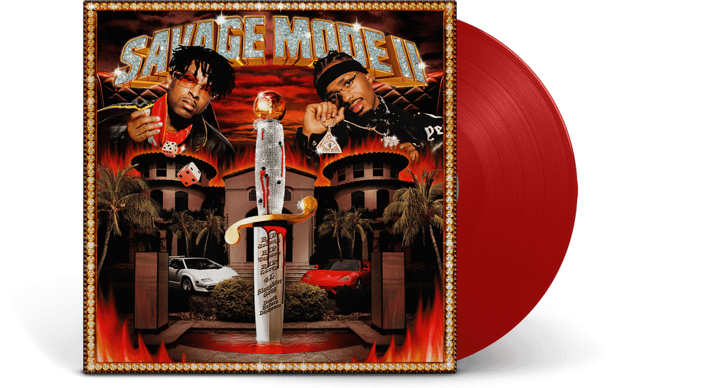 21 SAVAGE & METRO BOOMIN Savage Mode II LP RED - Sklep internetowy