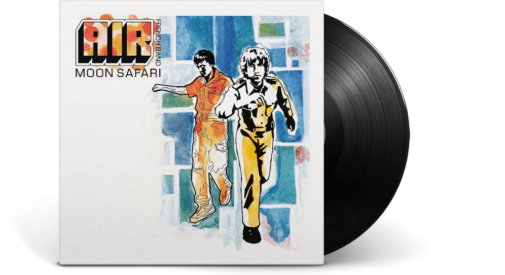 Air Moon Safari store LP ~ Exclusive 180g Colored Vinyl + Art Print ~ Brand New!