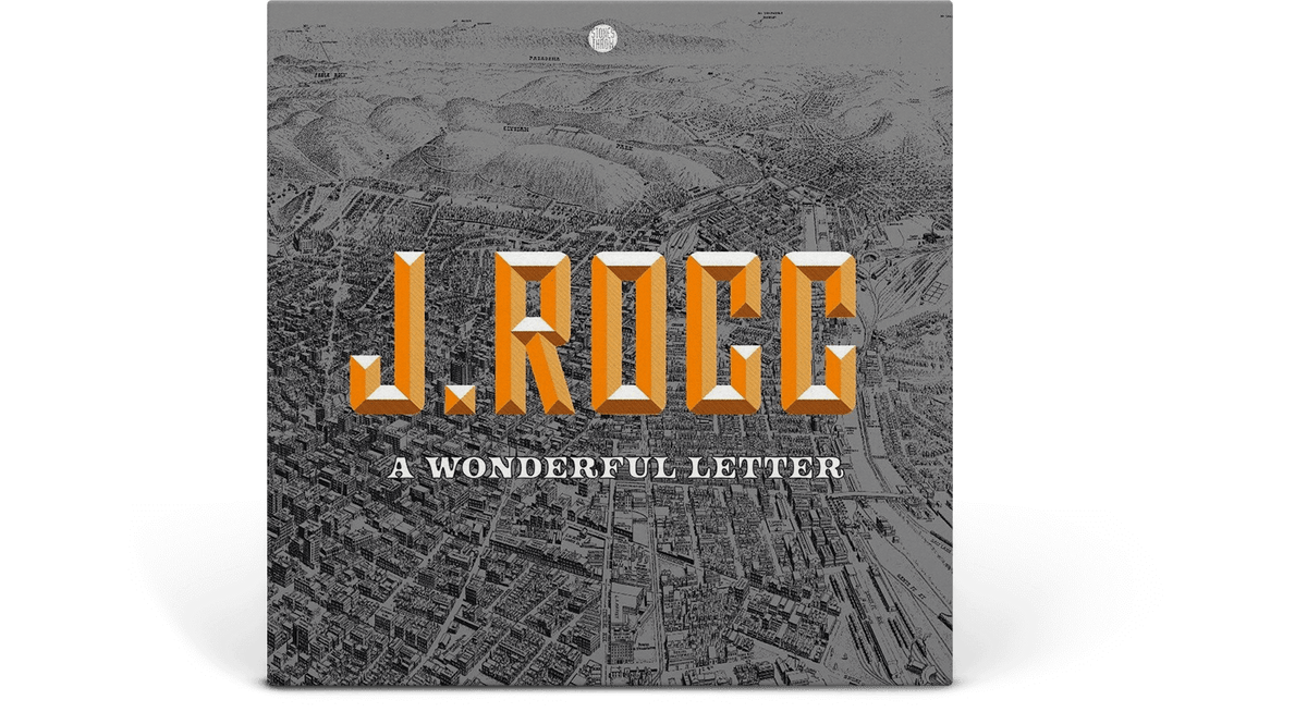 Vinyl - J Rocc : A Wonderful Letter (Smoke &amp; Orange Vinyl) - The Record Hub