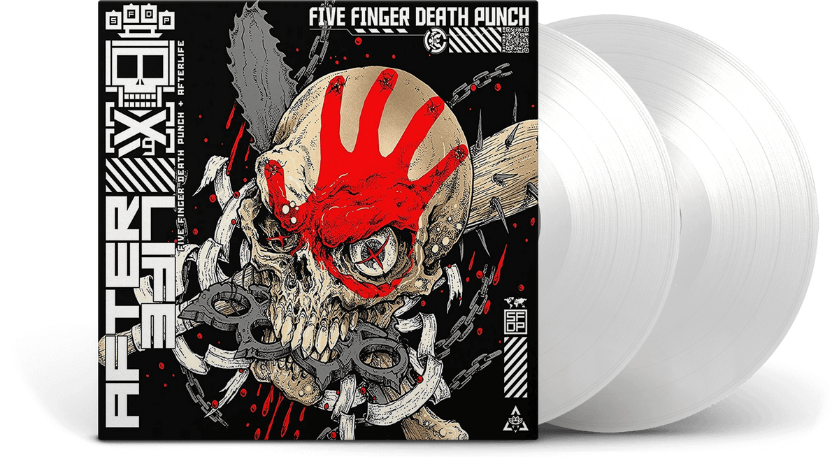 Vinyl - Five Finger Death Punch : AfterLife (Ltd White Vinyl) - The Record Hub