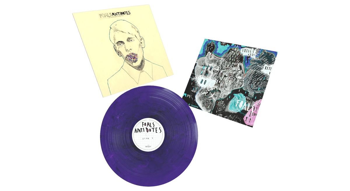 Vinyl - Foals : Antidotes (Splatter Vinyl) - The Record Hub