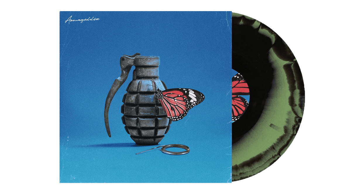 Vinyl - Between You &amp; Me : Armageddon (Ltd Green &amp; Black Swirl Repress) - The Record Hub