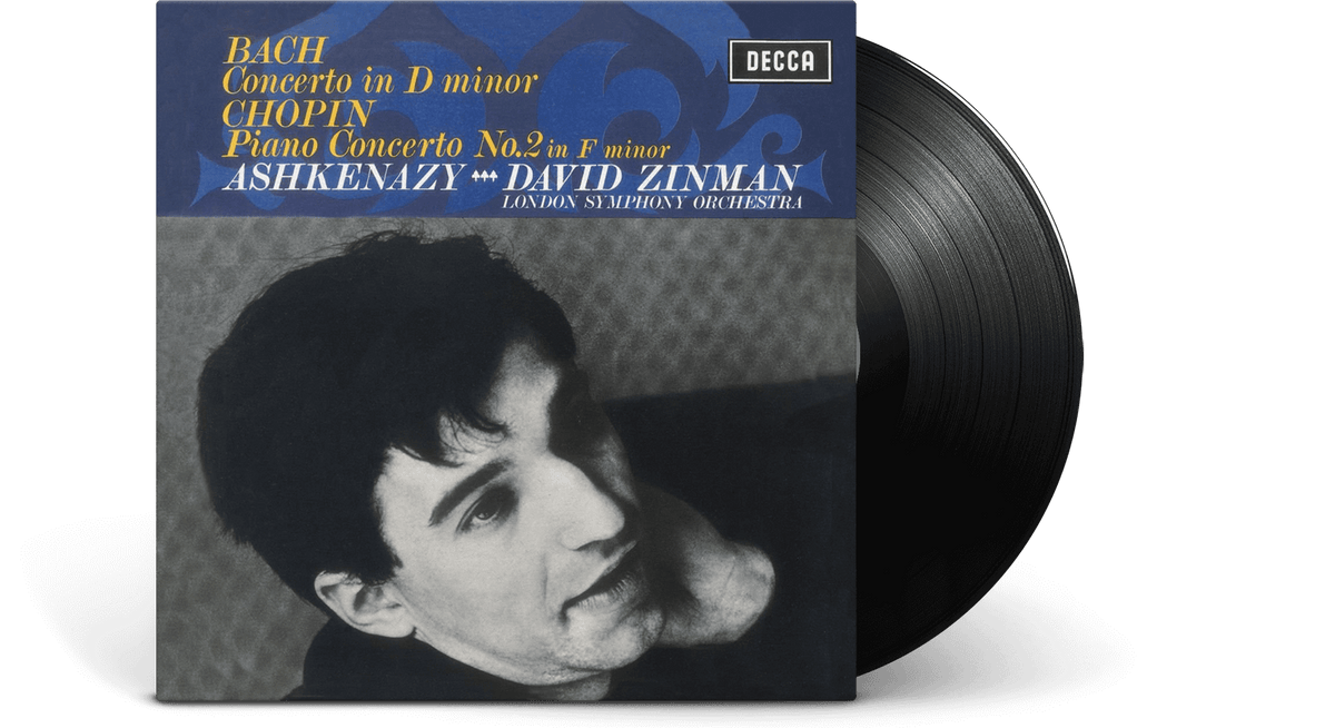 Vinyl - London Symphony Orchestra Vladimir Ashkenazy David Zinman : Bach: Keyboard Concerto No.1 in D Minor; Chopin: Piano Concerto No.2 - The Record Hub