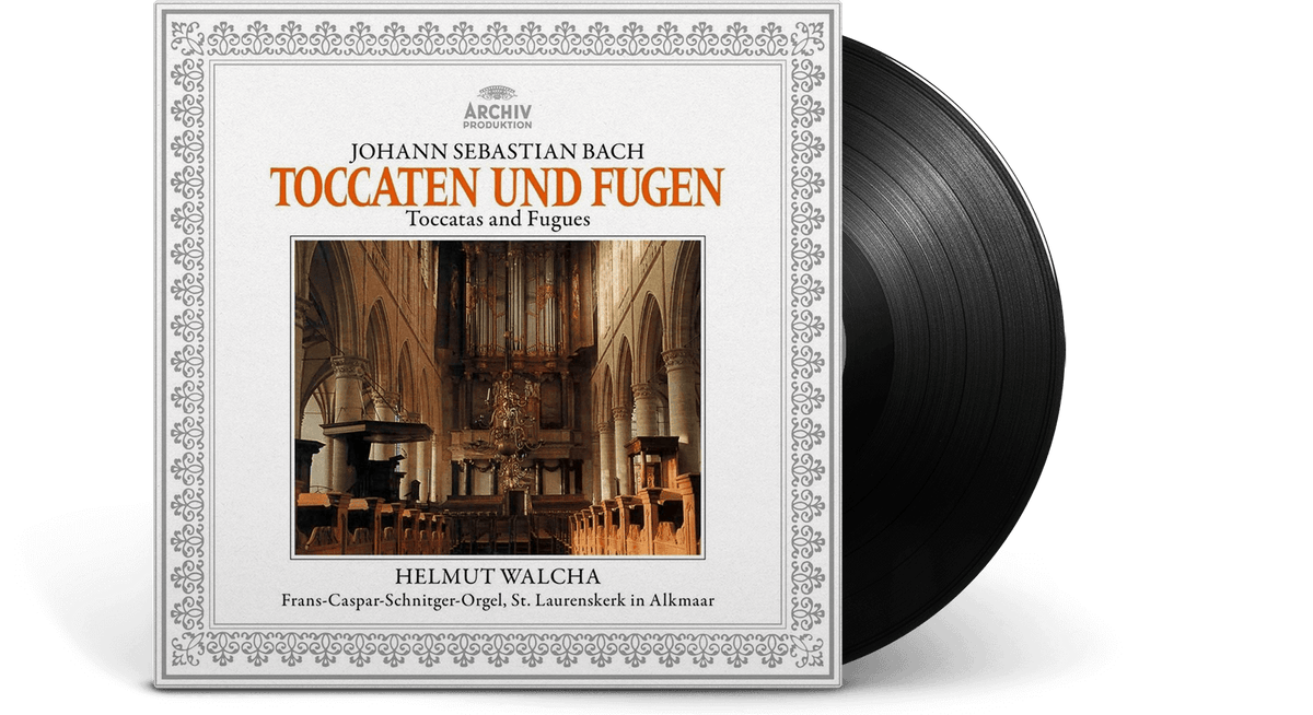 Vinyl - Helmut Walsha : J.S. Bach: Toccatas &amp; Fugues BWV 565, 540, 538 &amp; 564 - The Record Hub