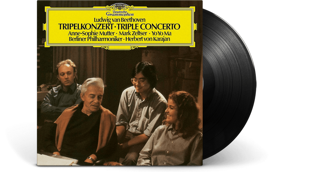 Vinyl - Anne-Sophie Mutter, Mark Zeltser, Yo Yo Ma, Berliner Philharmoniker : Beethoven: Triple Concerto in C Major, Op. 56 - The Record Hub