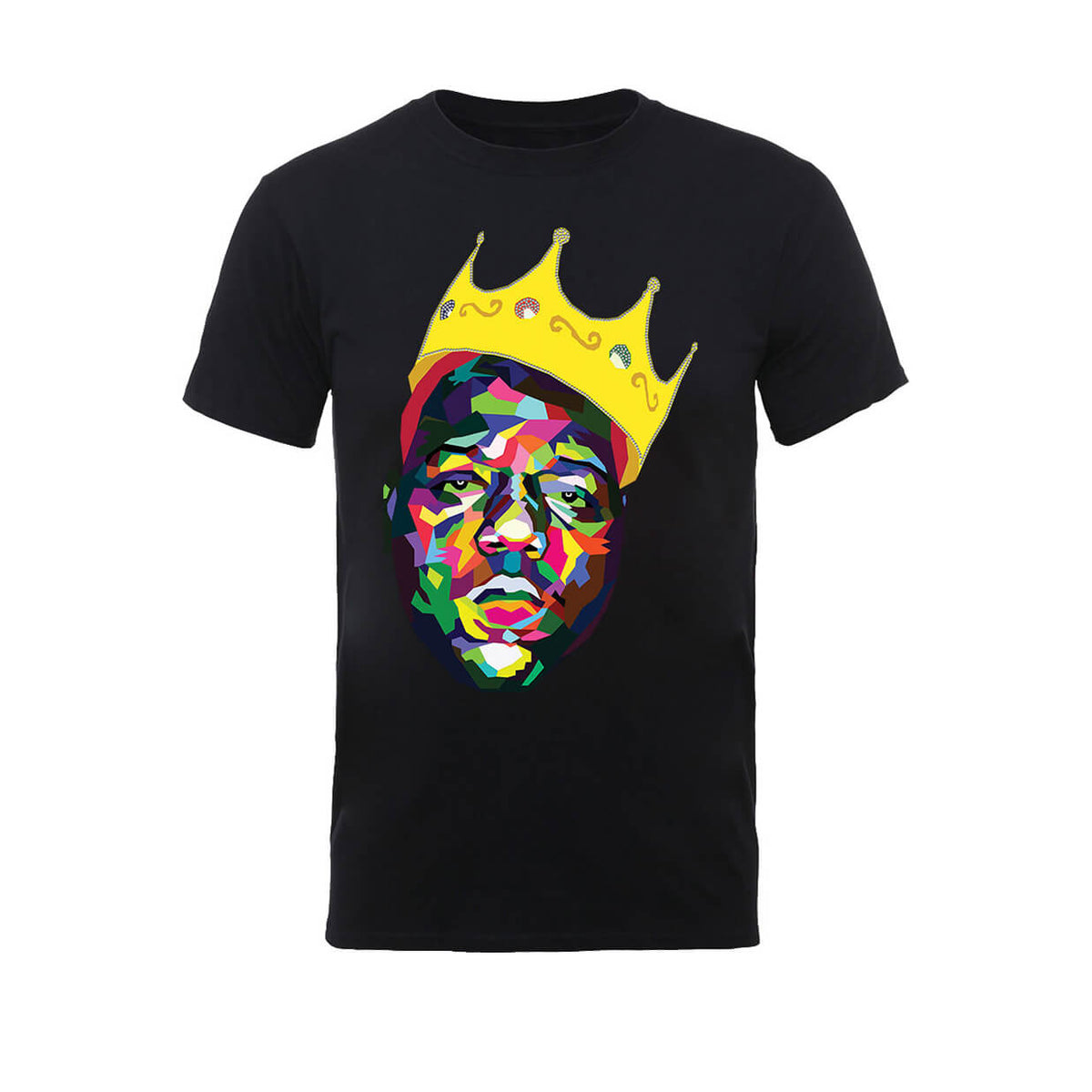 Vinyl - Biggie Smalls : Crown - T-Shirt - The Record Hub