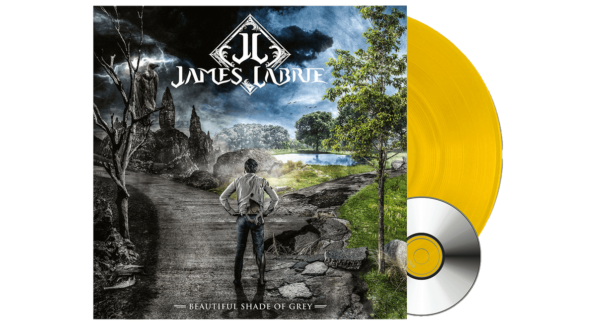 Vinyl - James Labrie : Beautiful Shade of Grey (Ltd Sun Yellow Vinyl) - The Record Hub