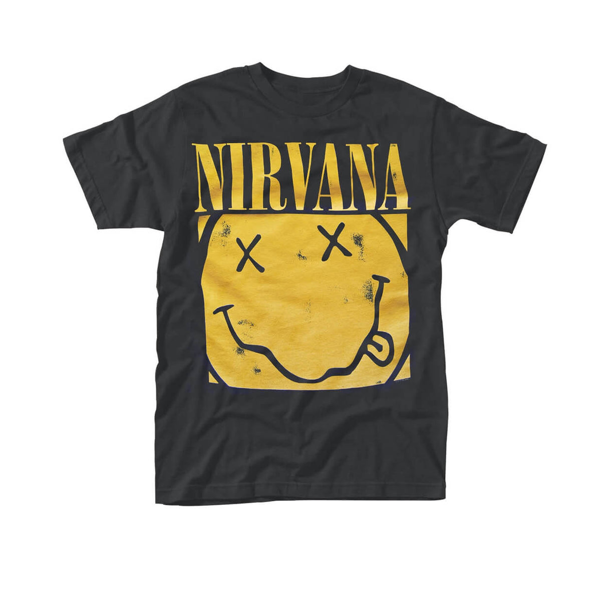 Vinyl - Nirvana : Box Smiley - T-Shirt - The Record Hub