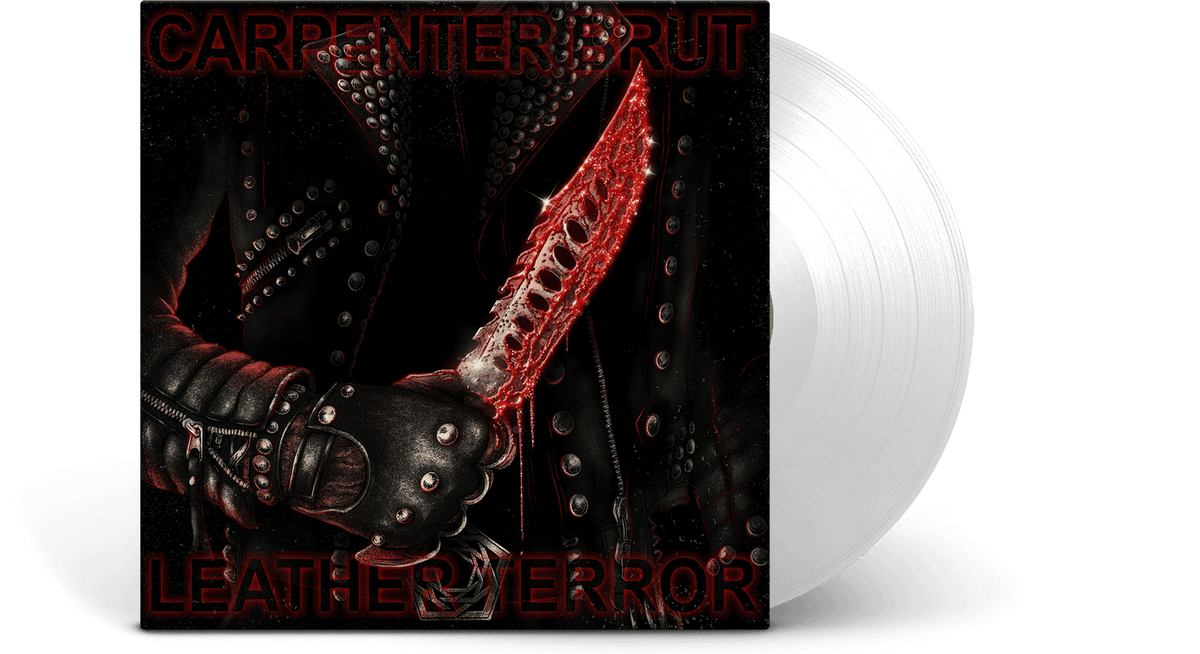Vinyl - Carpenter Brut : Leather Terror (Ltd White Vinyl) - The Record Hub