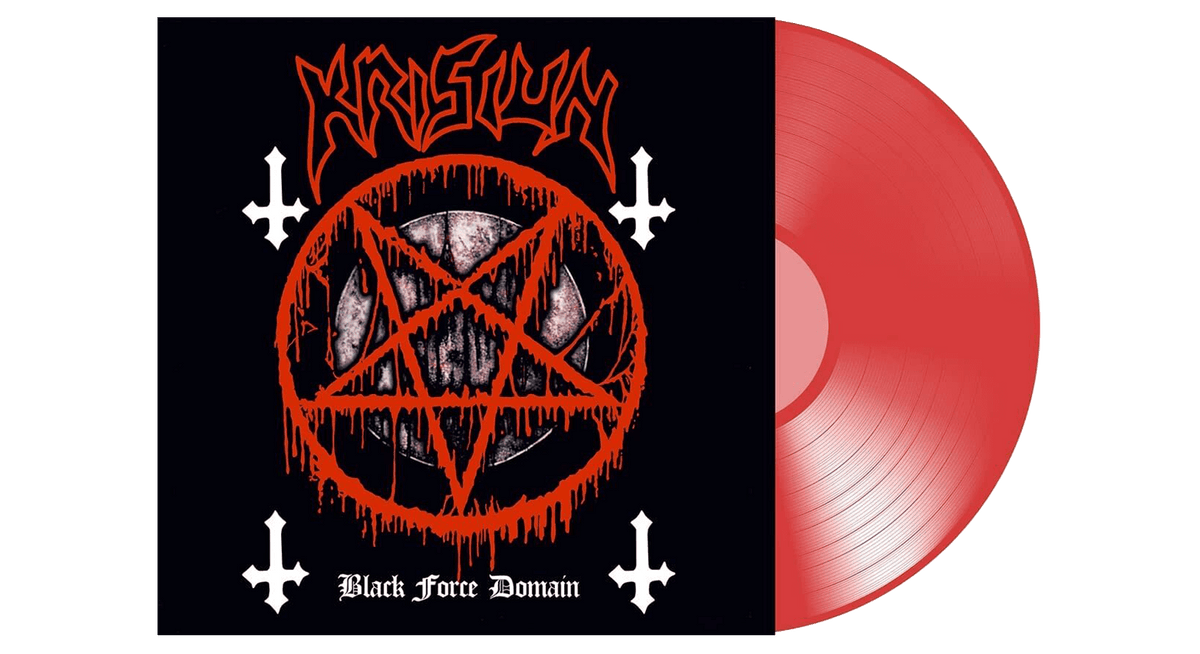 Vinyl - Krisiun : Black Force domain (Transparent Red Vinyl ) - The Record Hub