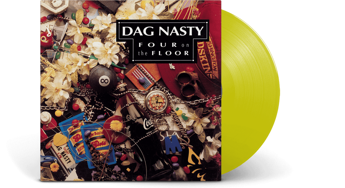 Vinyl - Dag Nasty : Four On The Floor (Yellow Vinyl) - The Record Hub