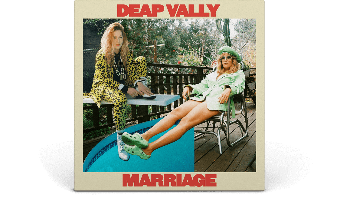 Vinyl - Deap Vally : Marriage /(Ltd  Transparent Red Vinyl ) - The Record Hub