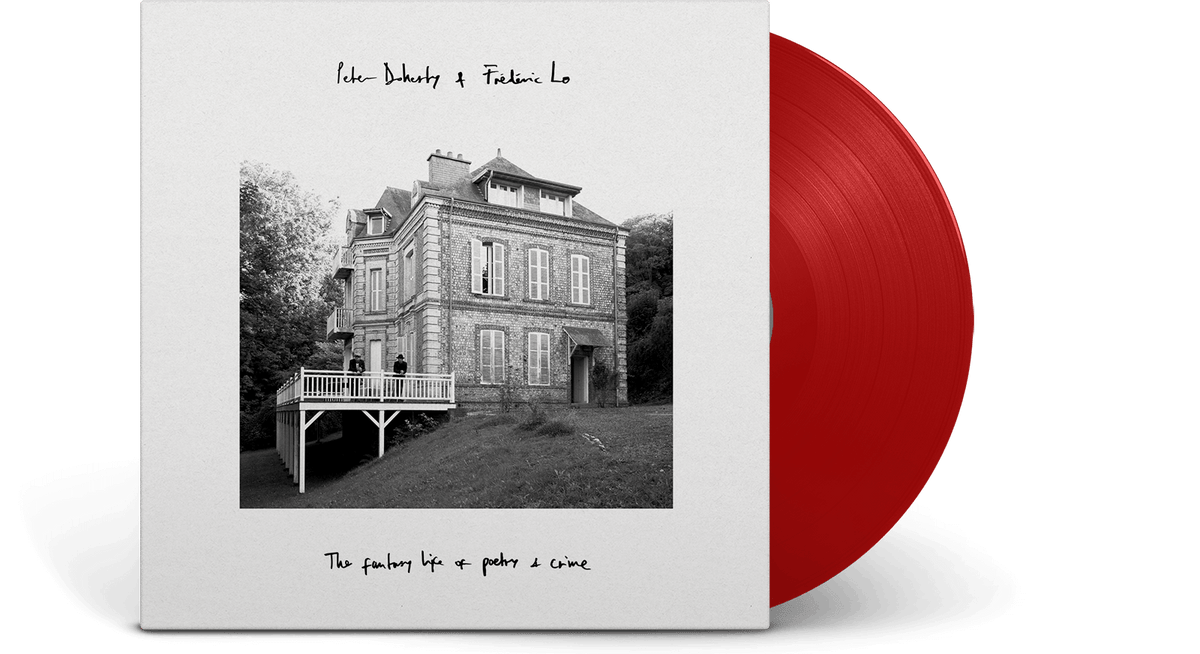 Vinyl - Peter Doherty &amp; Frederic Lo : The Fantasy Life Of Poetry &amp; Crime (Red Vinyl) - The Record Hub