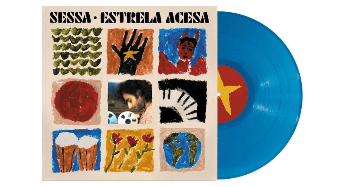 Vinyl - Sessa : Estrela Acesa (Ltd Blue Vinyl - The Record Hub