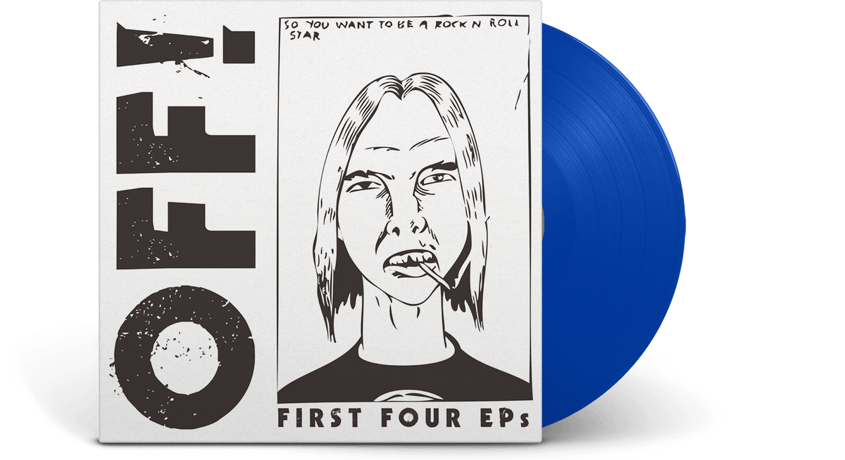 Vinyl - OFF! : First Four EPs (Blue Vinyl ) - The Record Hub