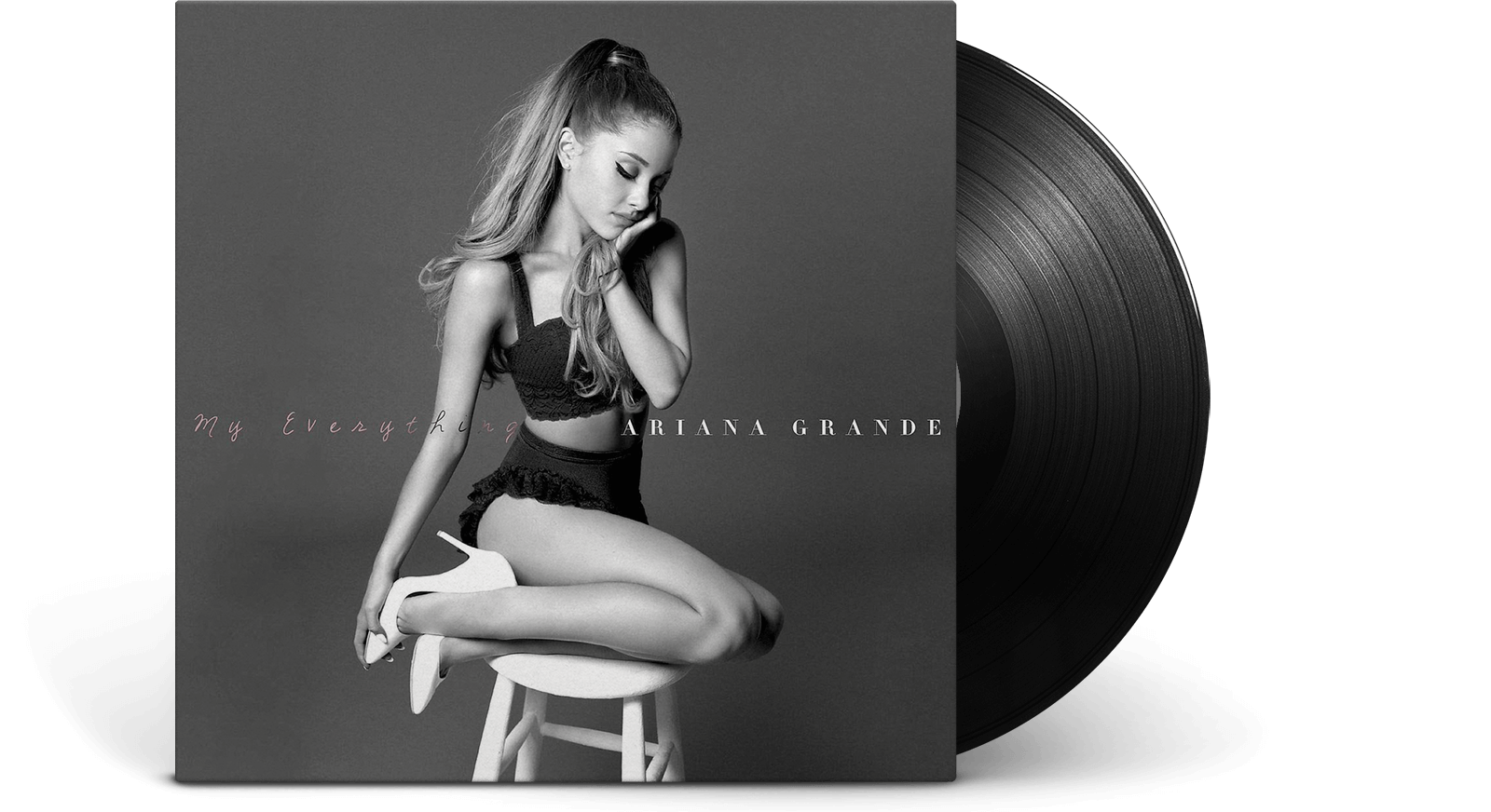 Album cover Ariana Grande Sweetener Simple. Universal for children