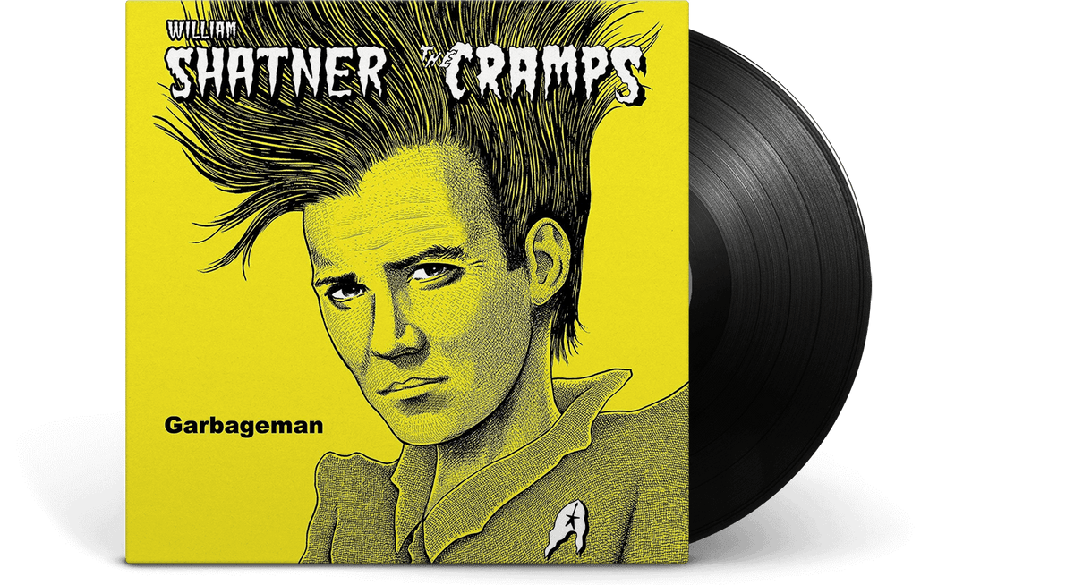 Vinyl - William Shatner &amp; The Cramps : Garbageman - The Record Hub