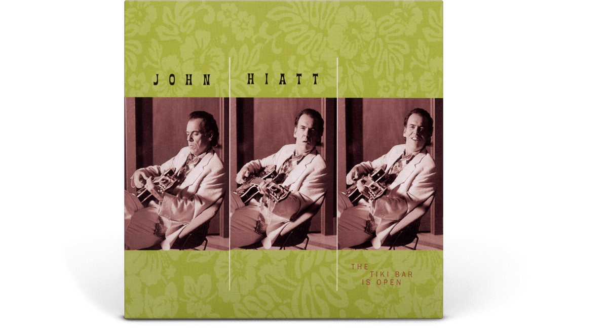 Vinyl - John Hiatt : The Tiki Bar Is Open (Ltd Transparent Green &amp; Red Vinyl) - The Record Hub