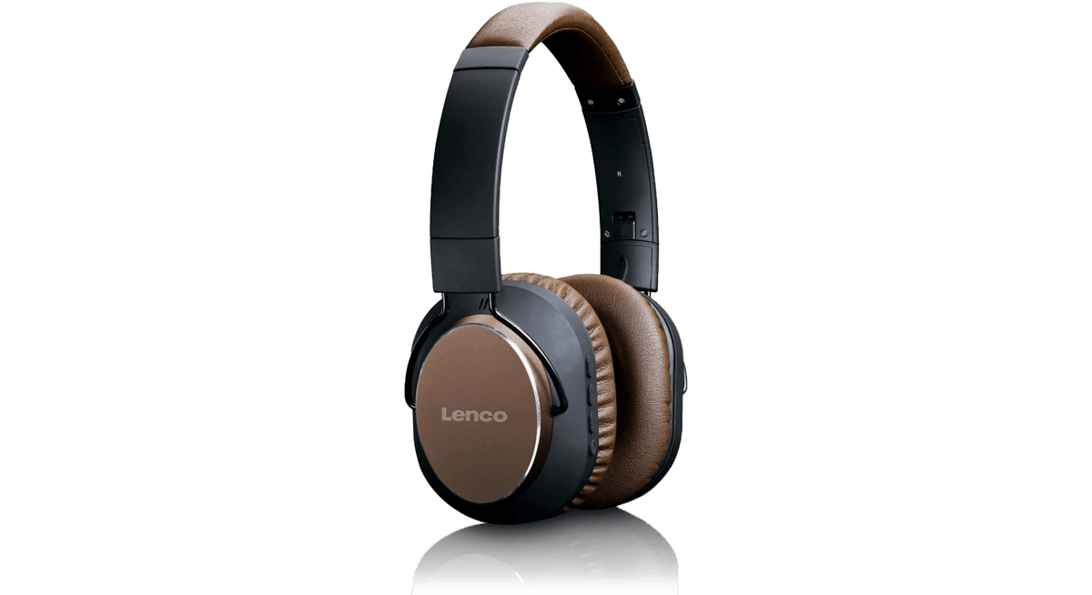 Vinyl - Lenco : BT Active Noise Cancelling Headphones - HPB-730BN - The Record Hub