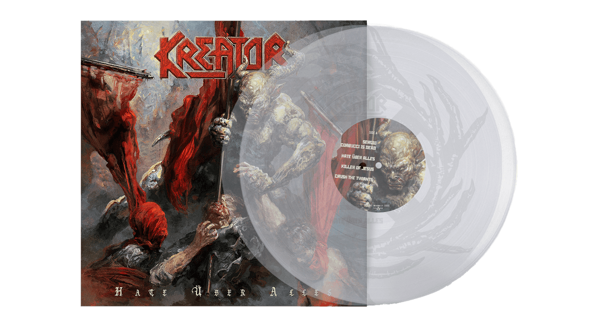 Vinyl - Kreator : Hate Uber Alles (Clear Vinyl) - The Record Hub