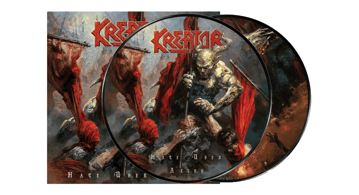 Vinyl - Kreator : Hate Uber Alles ((Trifold Double Picture Disc) - The Record Hub