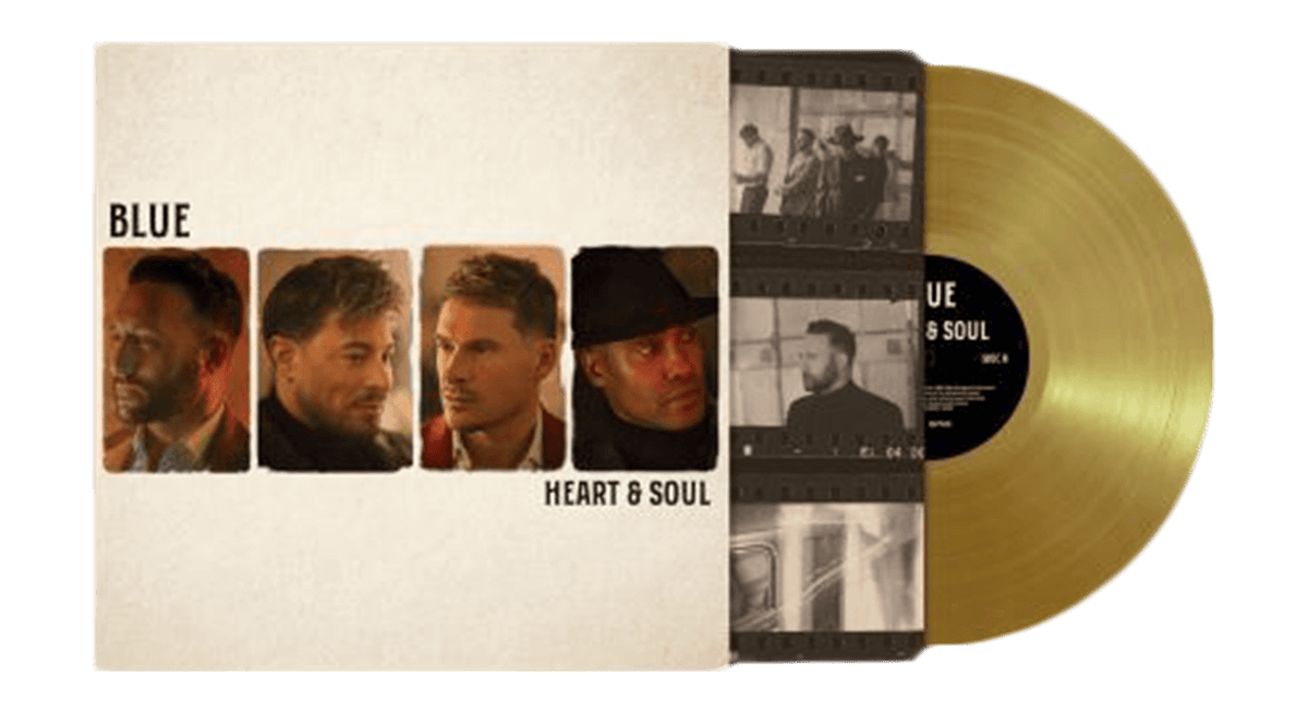 Vinyl - Blue : Heart &amp; Soul (Gold Vinyl) - The Record Hub