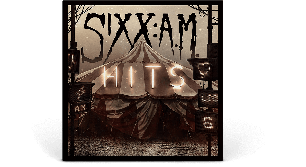 Vinyl - Sixx: A.M. : Hits (Ltd Clear Red Vinyl w/ Black Smoke) - The Record Hub