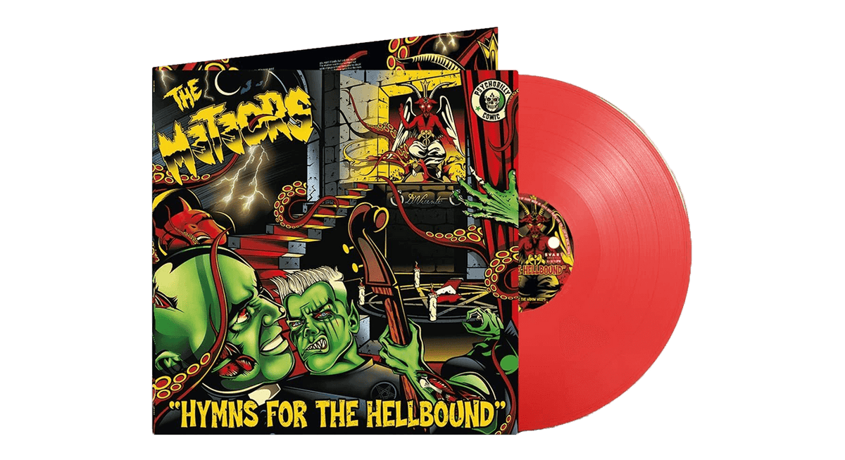 Vinyl - The Meteors : Hymns For The Hellbound (Ltd Transparent Red Vinyl) - The Record Hub