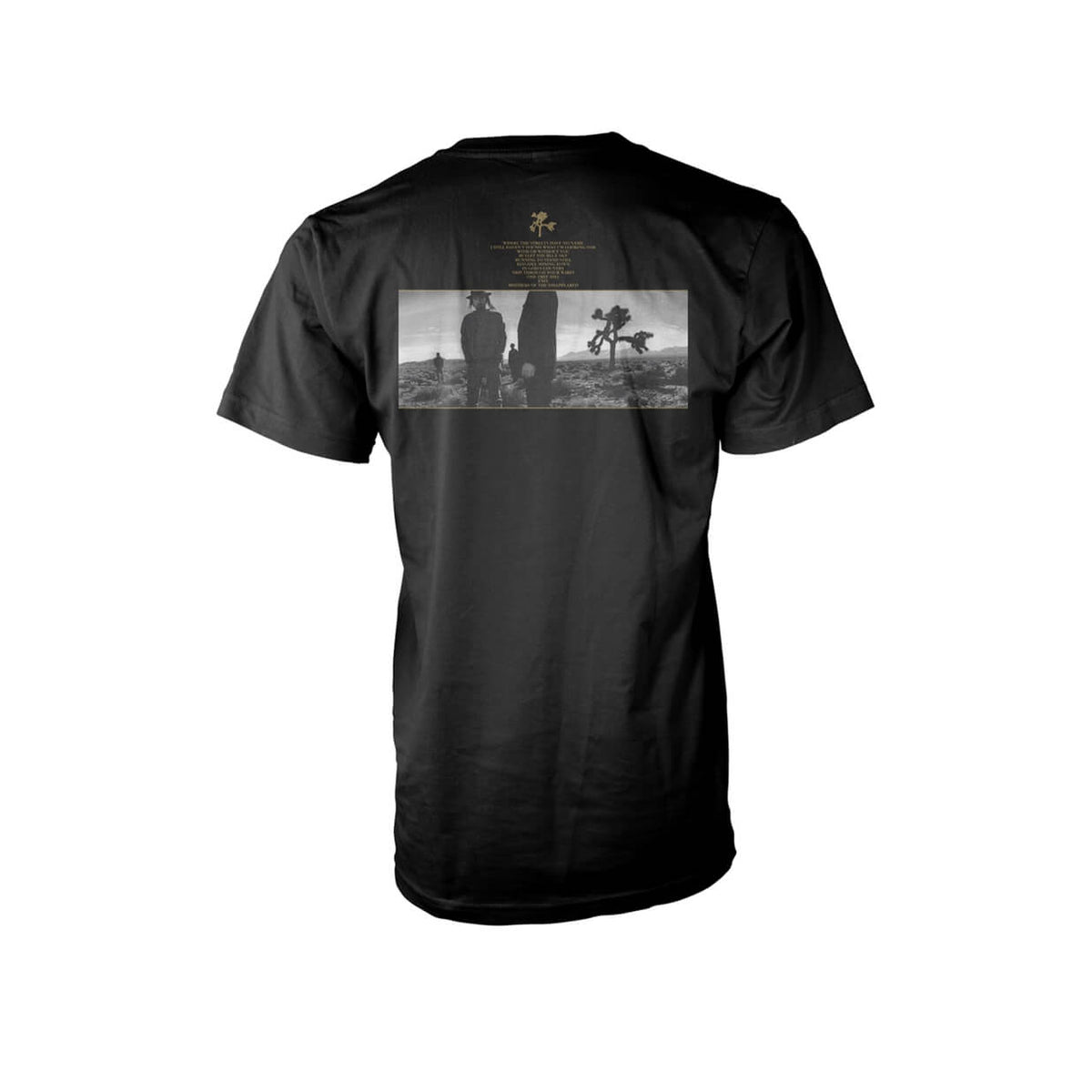 Vinyl - U2 : Joshua Tree (Organic Ts/Metallic Print) - T-Shirt - The Record Hub