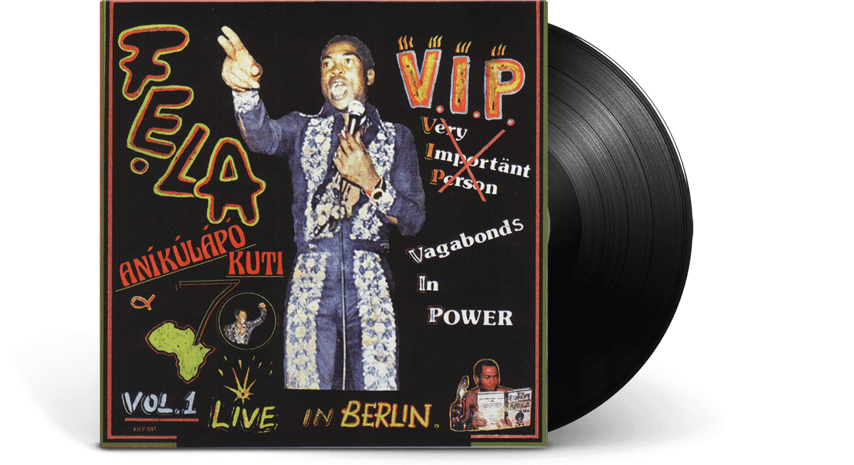 Vinyl - Fela Kuti : V.I.P. - The Record Hub
