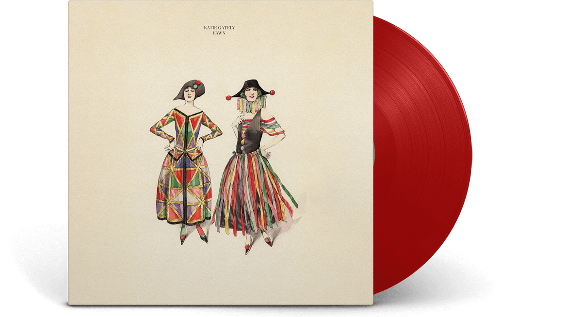 Vinyl - Katie Gately : Fawn / Brute (Solid Red Vinyl) - The Record Hub