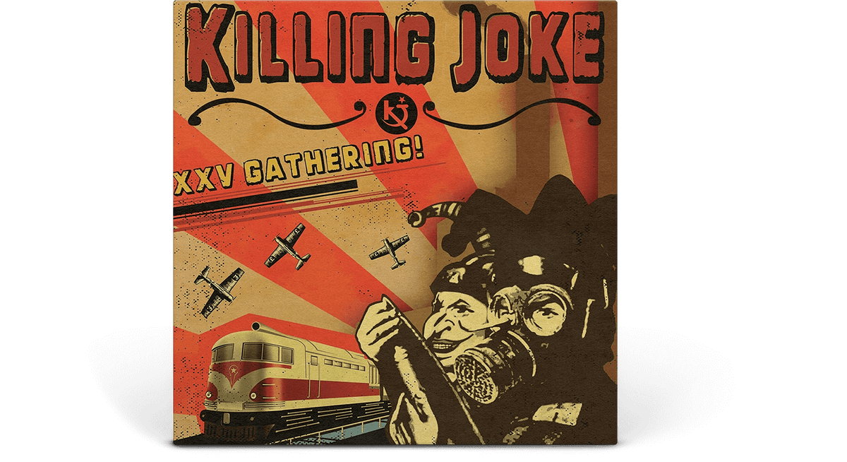 Vinyl - Killing Joke : XXV Gathering - Let Us Prey - Ltd. Yellow and Orange Vinyl - The Record Hub