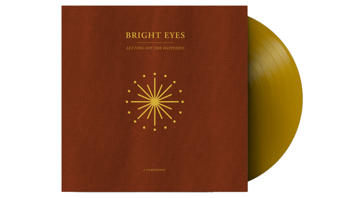 Vinyl - Bright Eyes : Letting Off The Happiness: A Companion (Ltd Clear Gold Vinyl) - The Record Hub