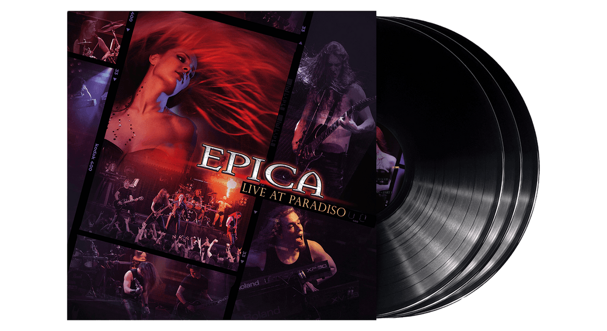 Vinyl - Epica : Live At Paradiso (Black Gatefold Vinyl) - The Record Hub