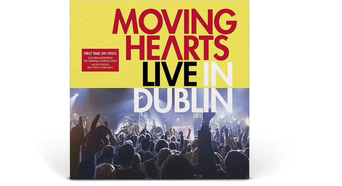 Vinyl - Moving Hearts : Live In Dublin (Ltd Yellow &amp; Red Vinyl) - The Record Hub