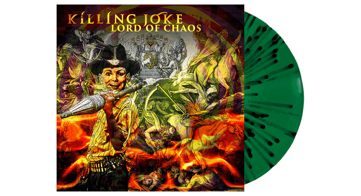 Vinyl - Killing Joke : Lord Of Chaos (Green &amp; Black Splatter Vinyl) - The Record Hub