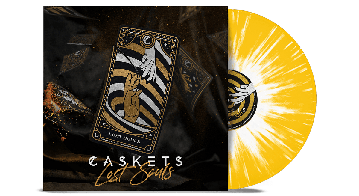 Vinyl - Caskets : Lost Souls (Yellow/White Splatter Vinyl) - The Record Hub