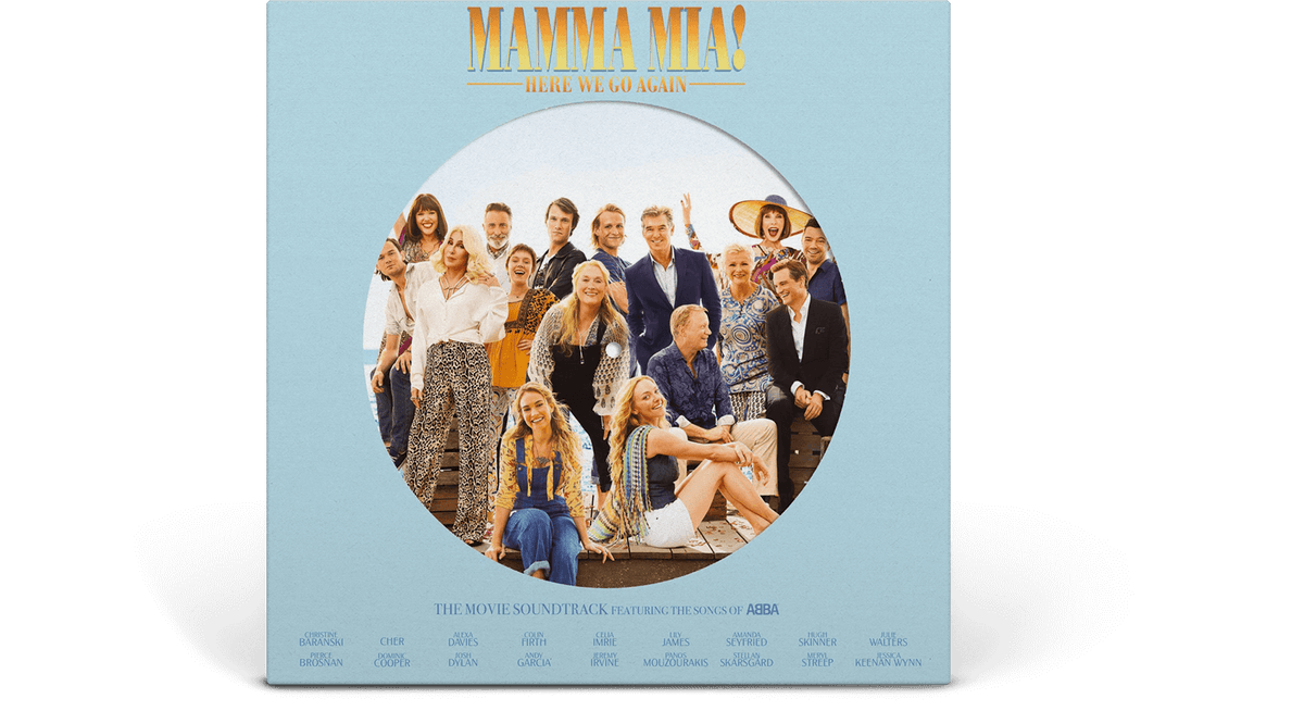 Vinyl - Original Cast Recording : Mamma Mia! Here We Go Again (2LP Picture Disc) - The Record Hub