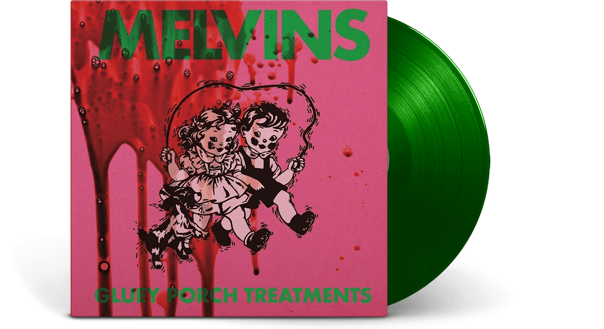 Vinyl - Melvins : Gluey Porch Treatments (Ltd Lime Green Vinyl) - The Record Hub