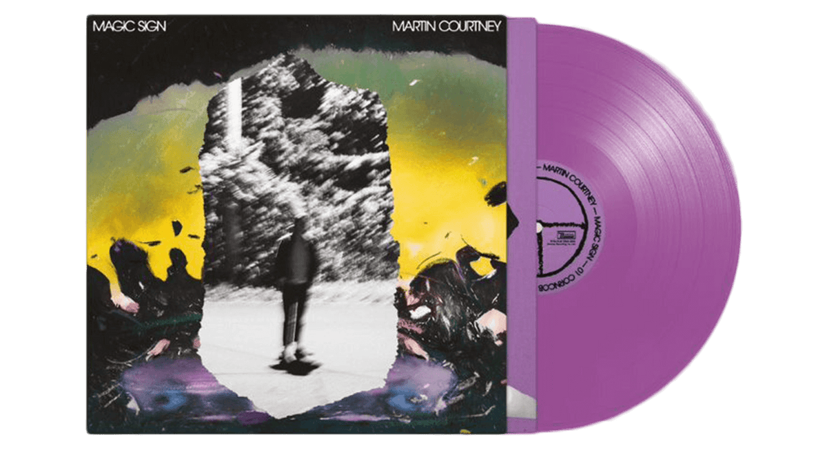 Vinyl - Martin Courtney : Magic Sign (Ltd Opaque Violet Vinyl) - The Record Hub