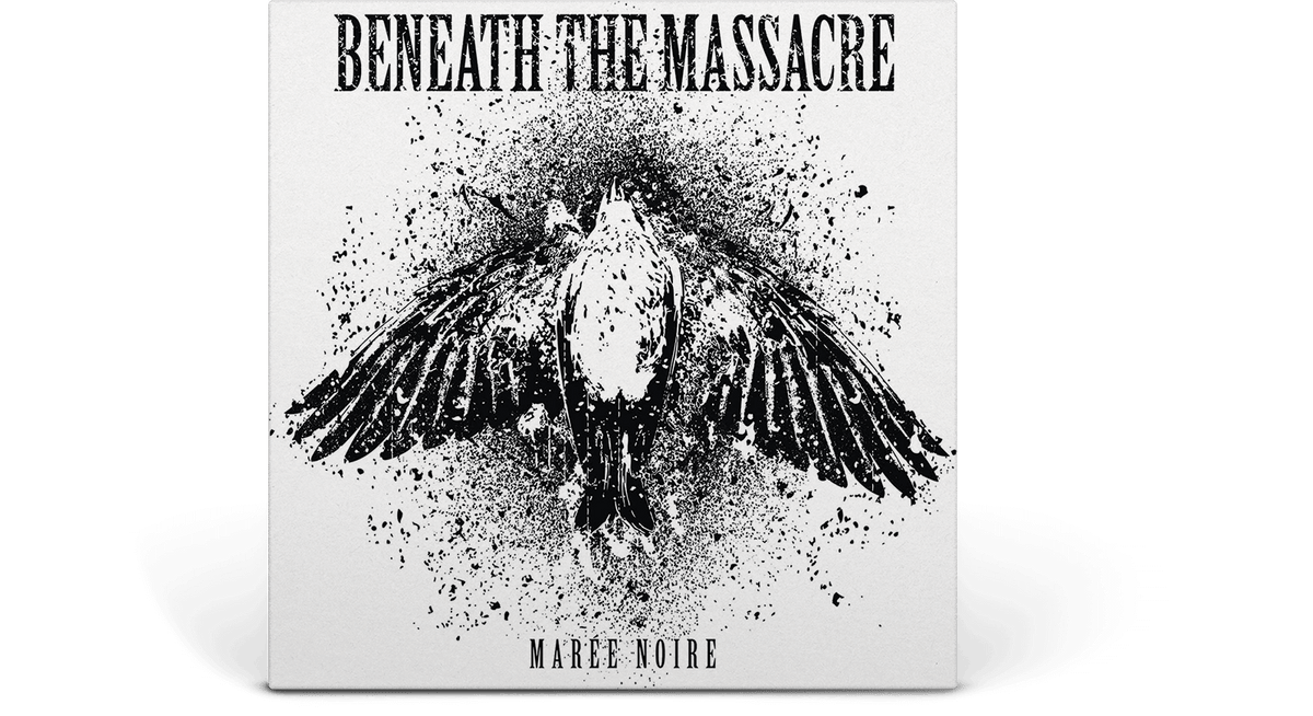 Vinyl - Beneath The Massacre : Maree Noire EP (Ltd White Vinyl w Black Swirl) - The Record Hub